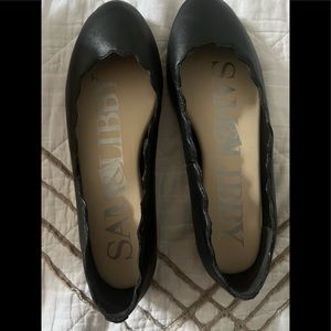 Sam and Libby black flats